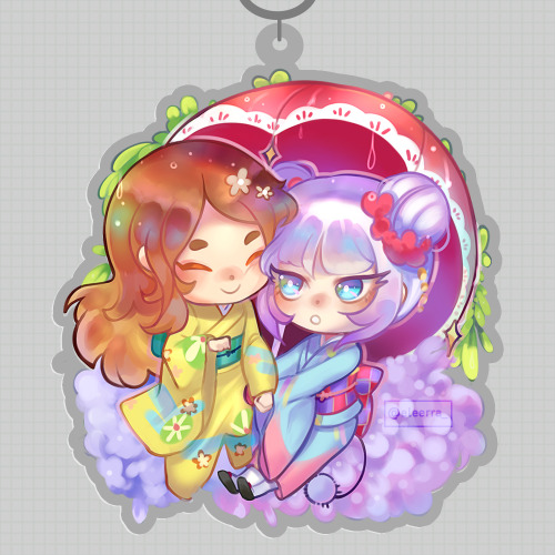 Happy to share the charm I made for @kyoanizine ♡ The book is full of wonderful art pieces and all p