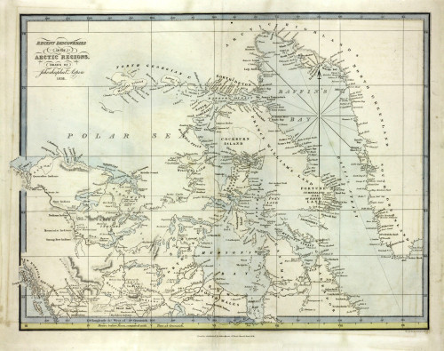 Recent Discoveries in the Arctic Regionsdrawn by Jehoshaphat Aspin 1838London John Harris 1838measur