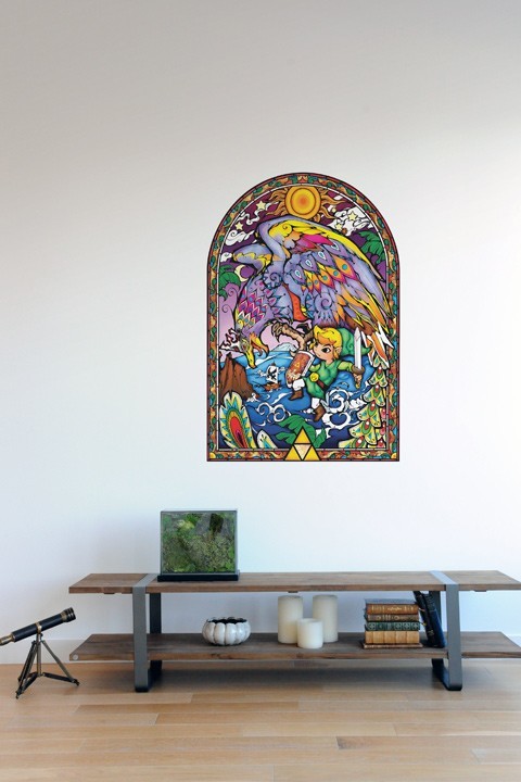 gamefreaksnz:  LINK’ED IN The Legend of Zelda - has come to Blik with 8 new stained glass wall decals.