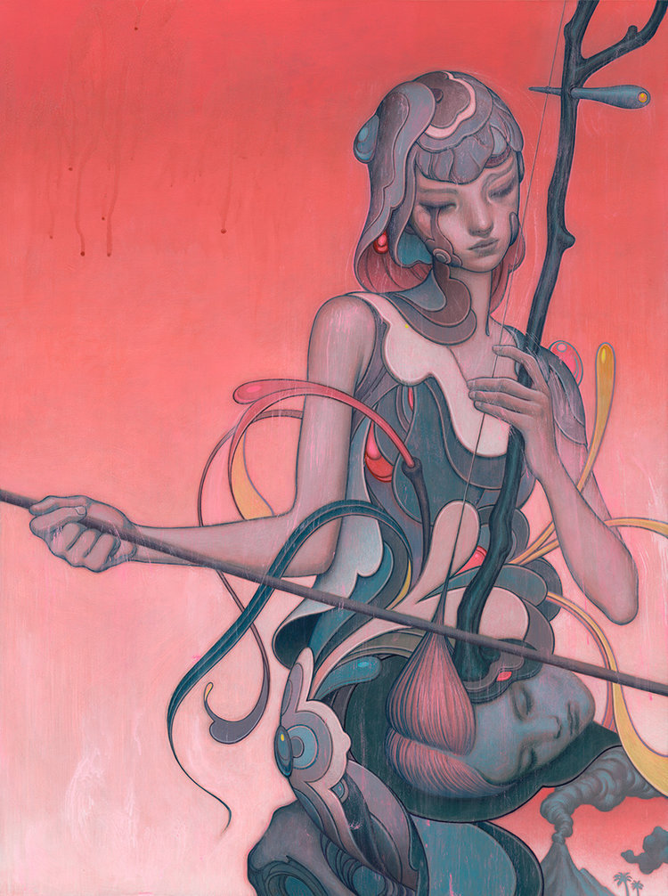 supersonicart: James Jean, Recent Work. Recent paintings from contemporary master