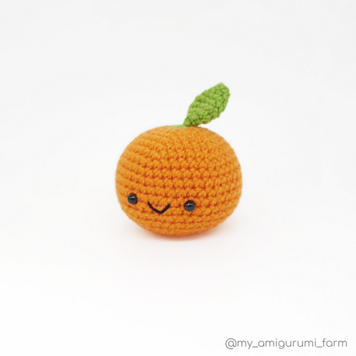 ericacrochets:Mandarin by My Amigurumi FarmFree Crochet Pattern Here Mandarin Amirugumi Pattern