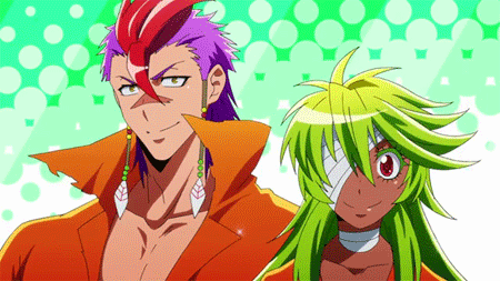 yaoisex:  I… ship them ^-^;(Canon: Nico is Rock’s pet XD)
