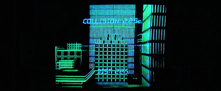 sculpturesintime:  “What appears on those screens was not computer-generated. Carpenter