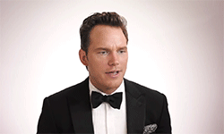 Get to know me: Male celebrity crushes [1/∞]↳ Chris Pratt“The only way physical comedy works is if you don’t see it coming. And the harder the fall, the funnier it is. You have to really take some shots, and I’ve walked away with some bumps