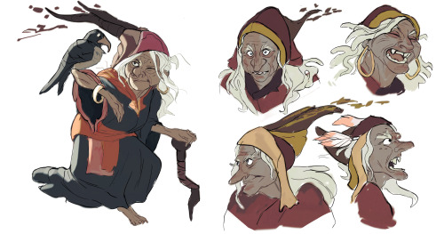 stringbing:The last unicorn explorations part 1My take on some of the Last Unicorn characters. So fa
