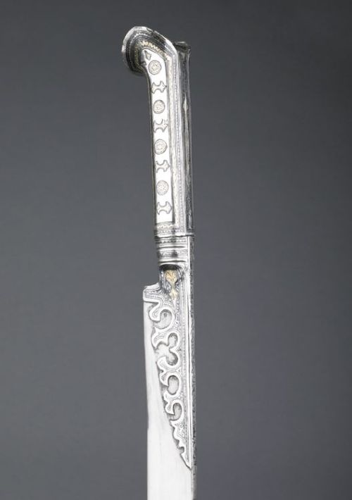 art-of-swords:Yatagan SwordDated: 1809Place of Origin: Turkey and Sarajevo, Bosnia and HerzegovinaMe