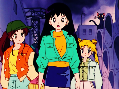 caps4days:✓ stylish investigators on their way to find the 5th sailor senshi