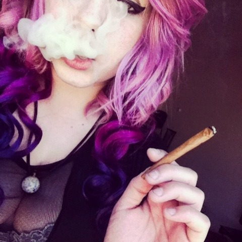 the-stoner-sage:  Can we just appreciate all of the colors my hair has been over the past year. 💜💖💙💚💕✨ 