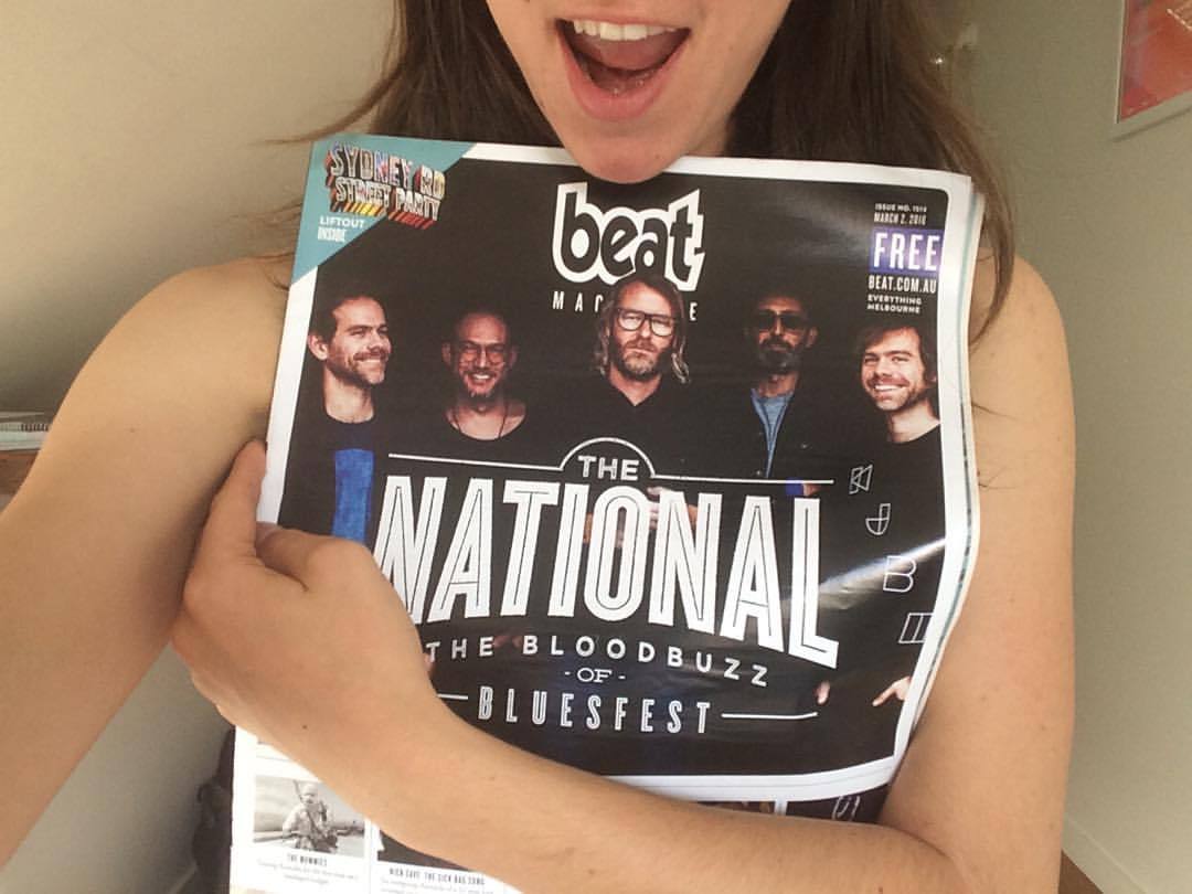 I love you Australia . National on your front cover of cool things. Courtney Barnett