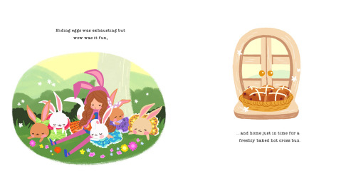 Happy Easter! I wrote and illustrated a story to celebrate. It’s called Bunny Wonderland. I co