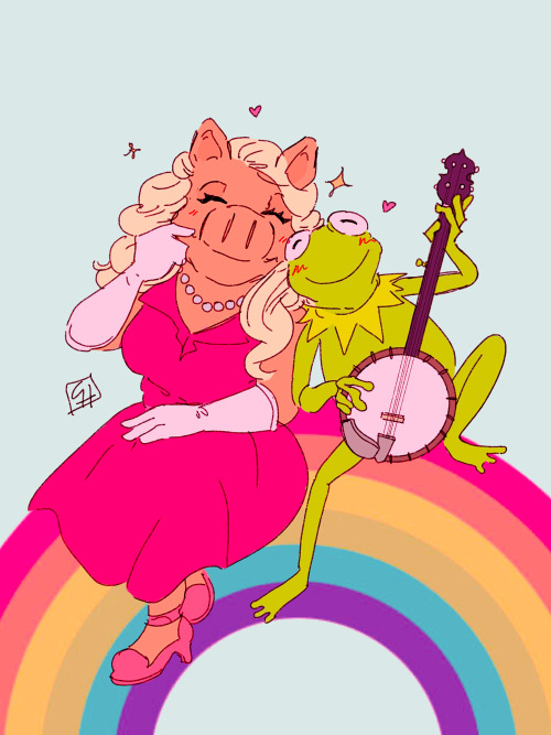 IN SPITE OF OURSELVES, WE'LL END UP SITTIN' ON A RAINBOWWW 🌈