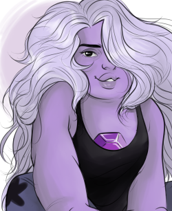 Narootos:  I Love How Amethyst’s Hair Is Gradually Getting Fluffier After Every