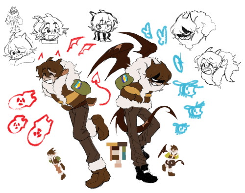 I Still Cant Decide Between Goat Tubbo And Dragon Tubbo, So He Gets To Be Both.
