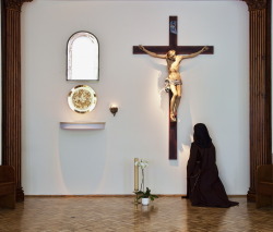 venisanctespiritusveni:  Discalced Carmelite nun in Wrocław, Poland.