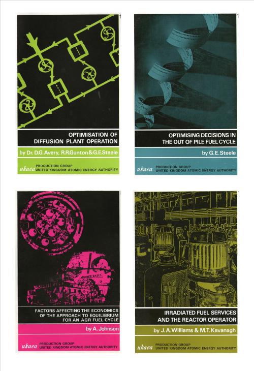 elements of design in unexpected places - Booklets produced by the UK Atomic Energy Authority c1960&