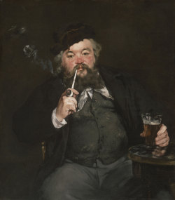philamuseum: Happy 182nd Birthday Edouard Manet! Here’s to hoping this master of impressionism celebrates his birthday with a drink and a pipe with one of his most well-known paintings!  “Le Bon Bock,” 1873, by Édouard Manet