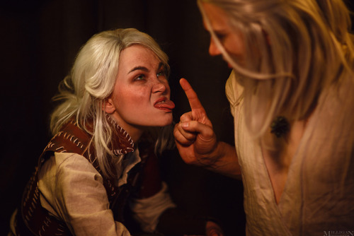Alexwolf as GeraltMarie_miltn as little Ciriphoto, make-up by mehttps://www.instagram.com/milliganvick/