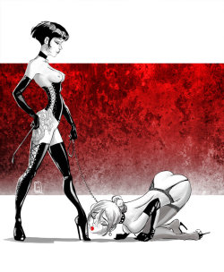 littlepuppygirl:  pornazzi:  The Kissart by gransarlacc  Showing obedience to its owner 
