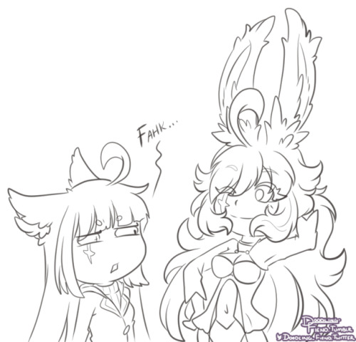 doodling-fiend: Something that popped in my head when I saw the Viera video