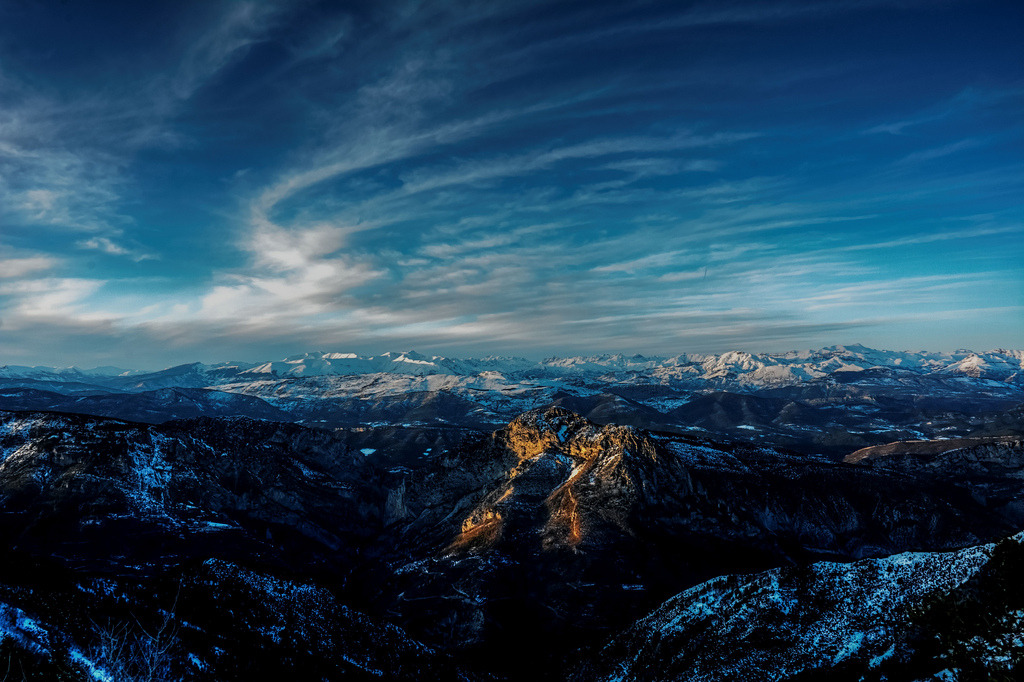 brutalgeneration:  Alpes Maritimes Hiver (by papy06200) 