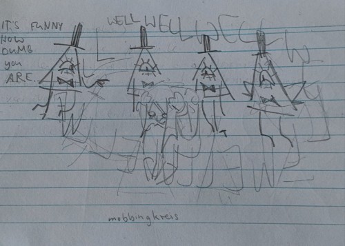 GF Has Consumed Me In School Too, Yes I Erased Some Notes To Draw Mabel And Ford, I Have No Regrets
