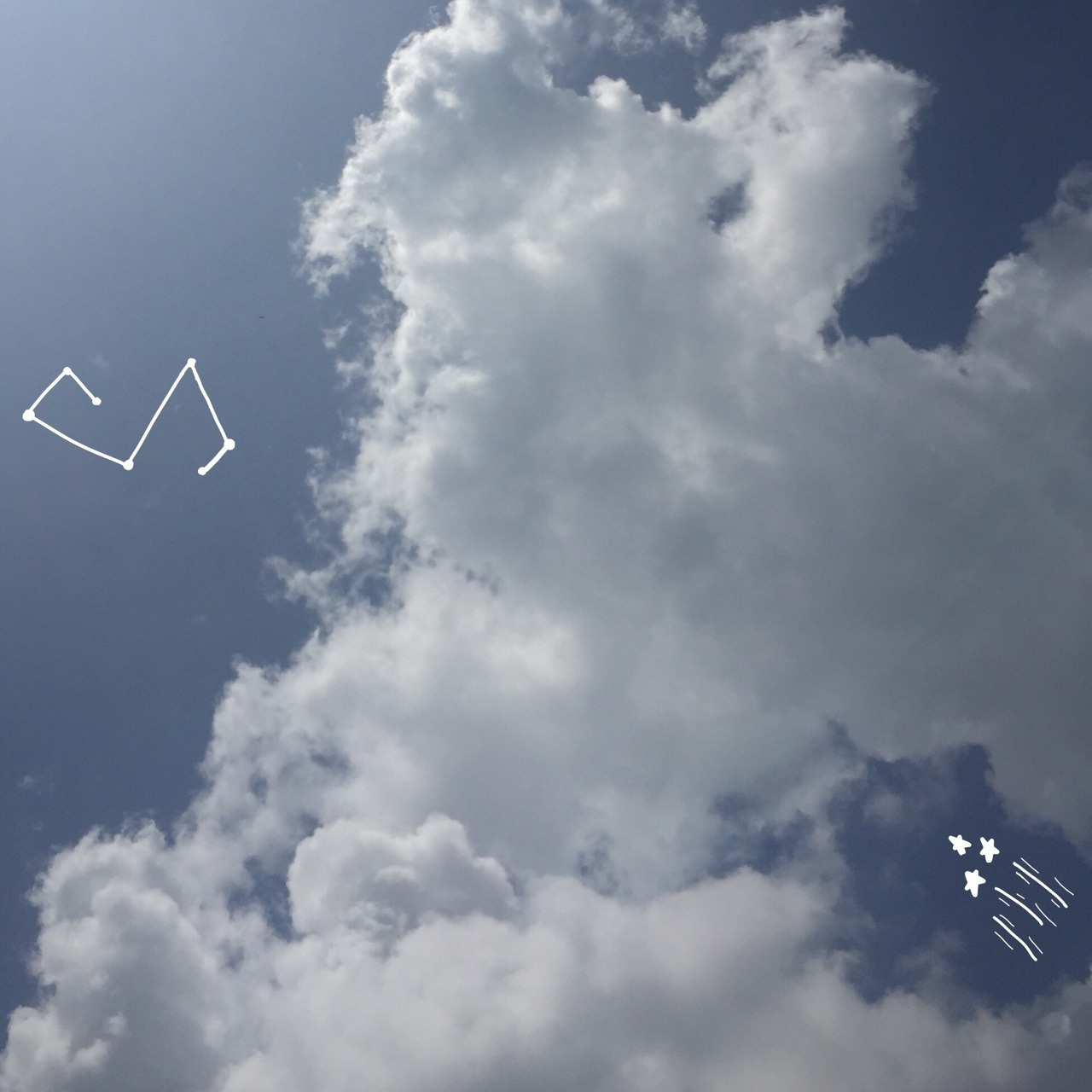 cloudbum:  cloud doodles ☁️💫 