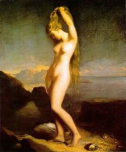 artbeautypaintings:  Venus of the sea - Théodore