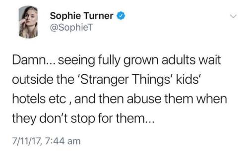 Porn photo derryintheupsidedown: Sophie Turner talking