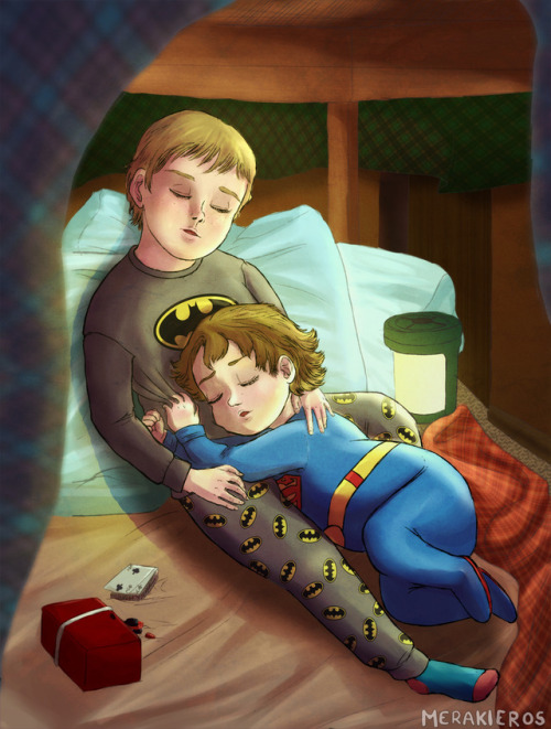  Kid Dean and toddler Sammy, an unexpected and violent thunderstorm hits while their dad is away and