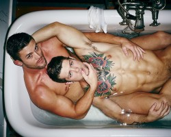 beeskneesandelbows:  Ryan Rose & Sebastian