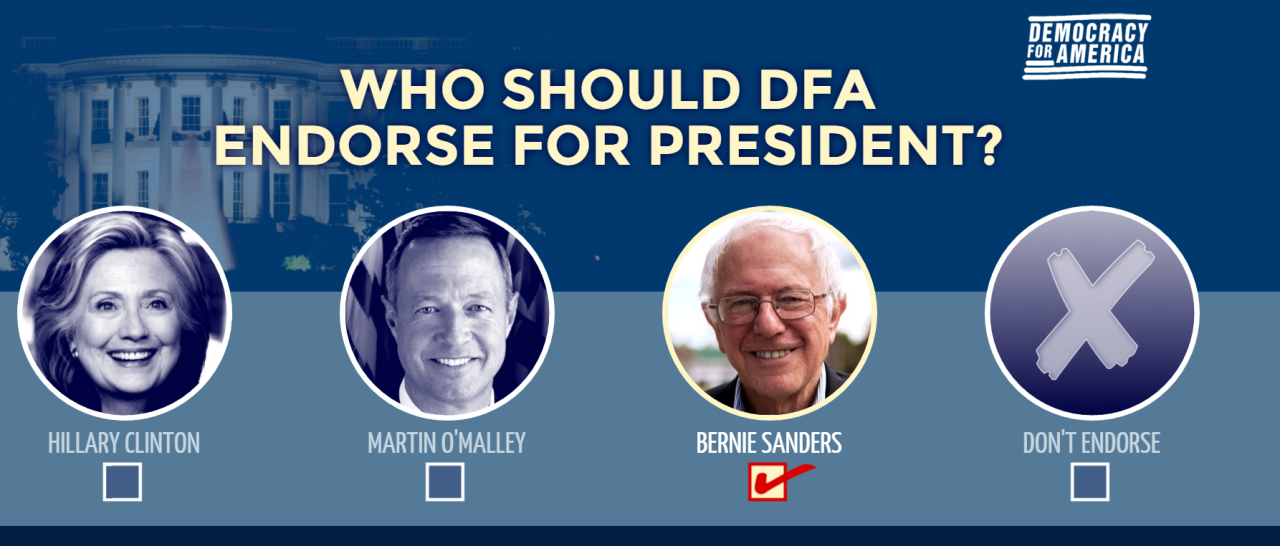 Listen up, Bernie fans