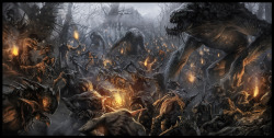 omek90:  Middle-earth: Shadow of Mordor Concept Art by Daryl Mandryk 