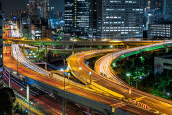 ileftmyheartintokyo:  Tokyo Highways by Sandro