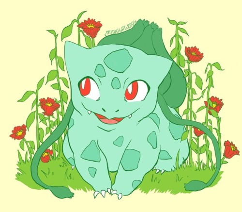 xmidnightxrosex: Bulbasaur is the best starter