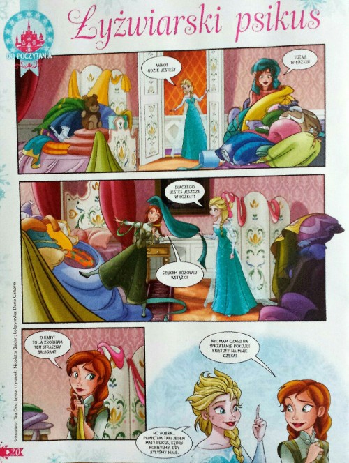 super-mam-te-moc:If you ever have been wondering how Anna gets her room cleaned… I wonder what she d