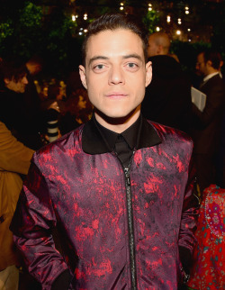 celebsofcolor:Rami Malek attends the Christian Dior Haute Couture Spring Summer 2017 show as part of Paris Fashion Week at Musee Rodin on January 23, 2017 in Paris, France.   