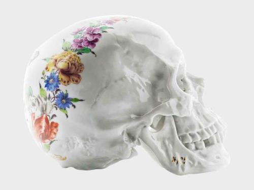  Skull edition with cumberland pattern by Porzellan Manufaktur Nymphenburg