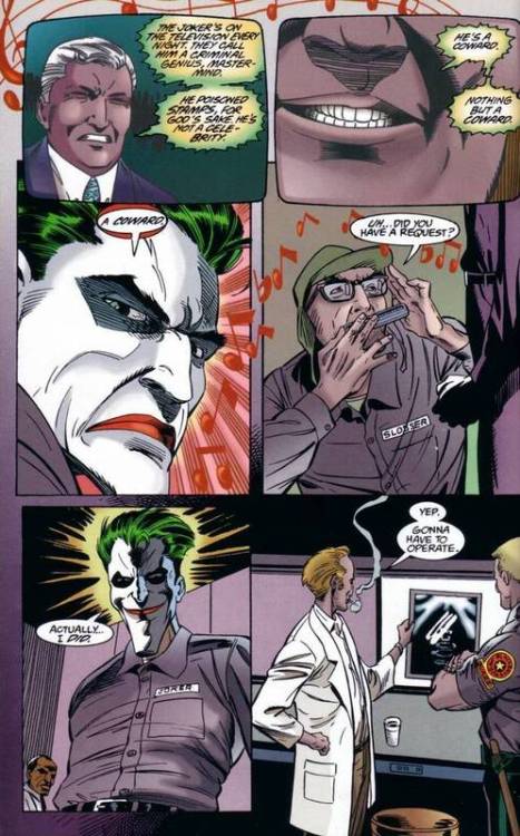 The Joker isn’t a fan of prison sing-a-longs.