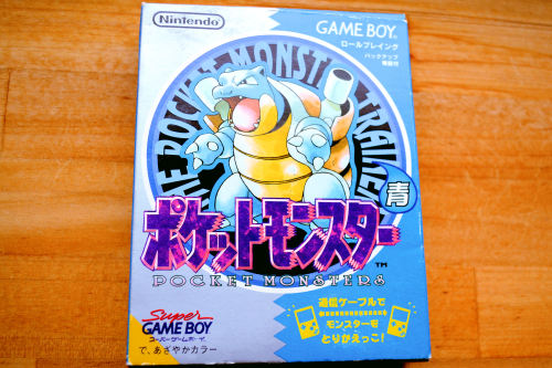 okamidensetsu:Pokemon Blue Version(GB/JP/Oct. 15, 1996/Exclusive - October 10, 1999/Retail)$4