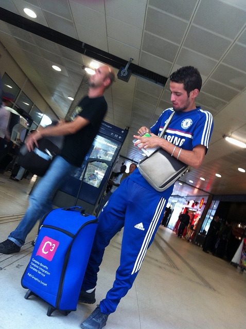 spycamdude2:  Freeballing! Big Bulge caught at train station! Follow me!….http://spycamdude2.tumblr.com/ 