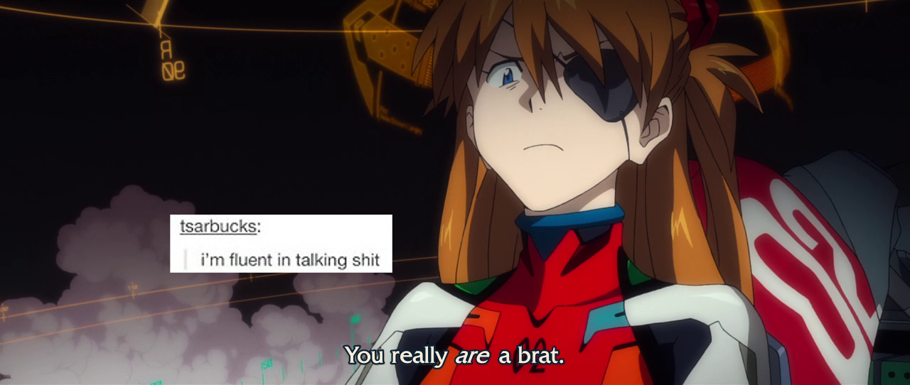 kaneki-soryu:  asuka langley soryu and textposts 