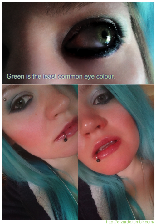 Green is the least common eye colour&hellip; but it&rsquo;s actually an illusion, as there i