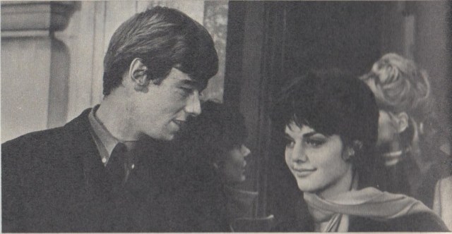 Tina Aumont and Peter McEnery in Roger Vadim's 