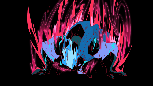 Concept Art Of Dan's Feral/hardcore Transformation.
