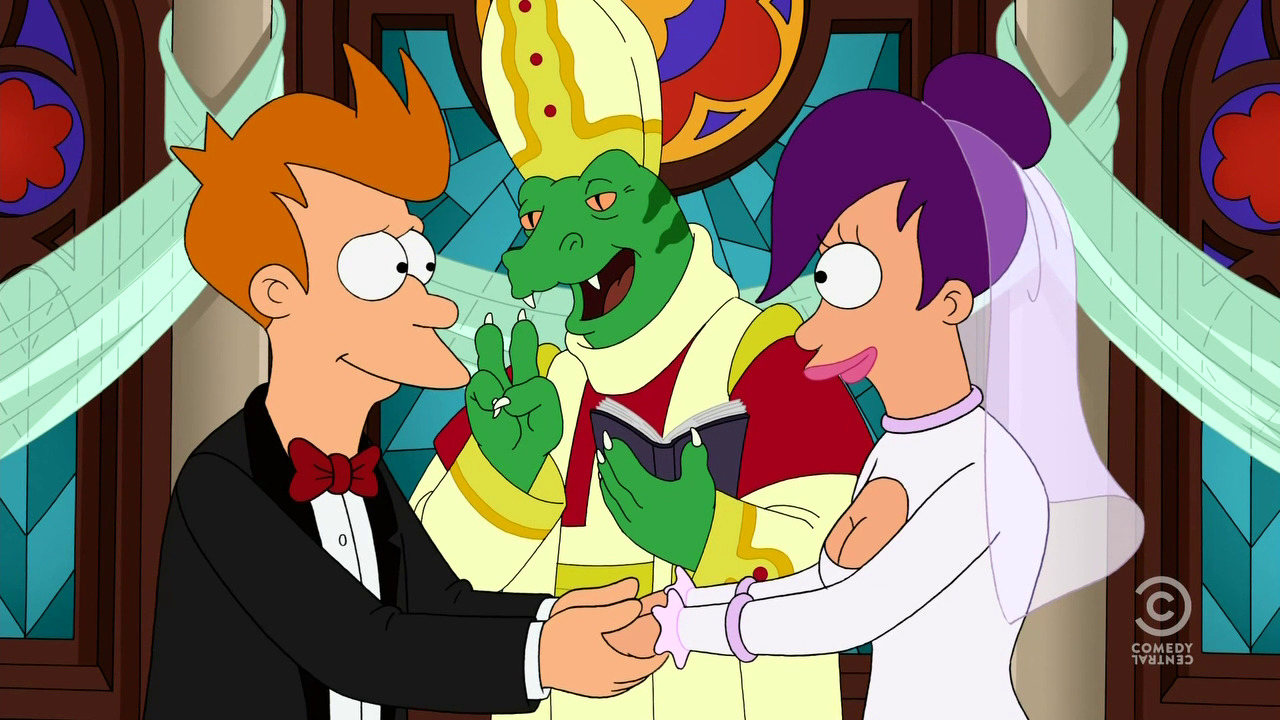 vampirefreakism:  luminoxxie:  haanigram:       THE LAST EPISODE OF FUTURAMA 1999