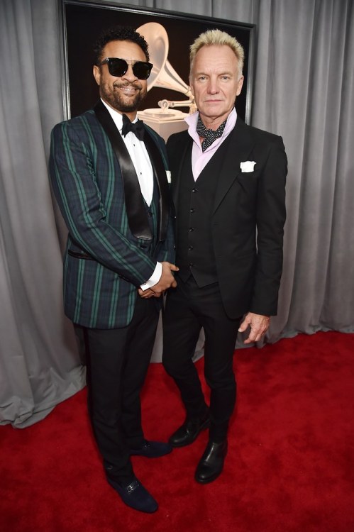 Shaggy and Sting - The 60th Annual Grammy Awards, New York City | January 28, 2018