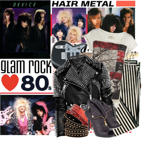 80s rock clothes
