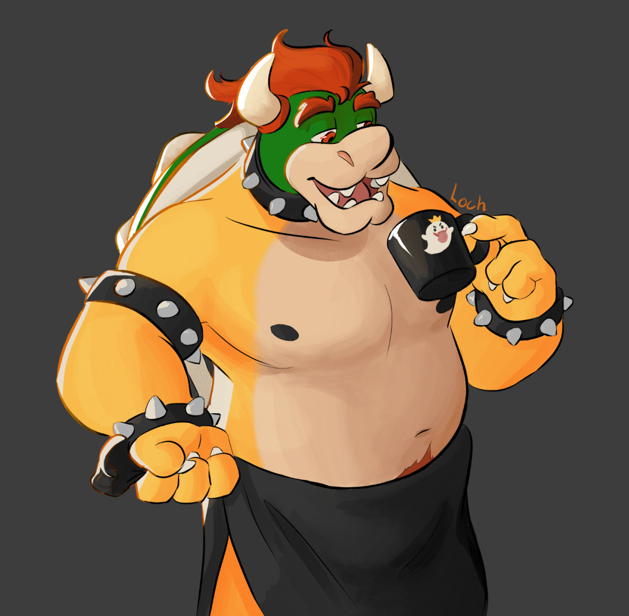 An anon told Friggin they should draw more Bowser but what that Anon didnt know is that i’m the one who did most of the 