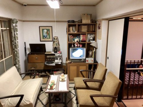 gkojax:水、さんのツイート: 松戸の博物館の常設展示、団地の再現度が高すぎて感動した。もはや暮らしたいレベル。 t.co/k7zEiBcRNX