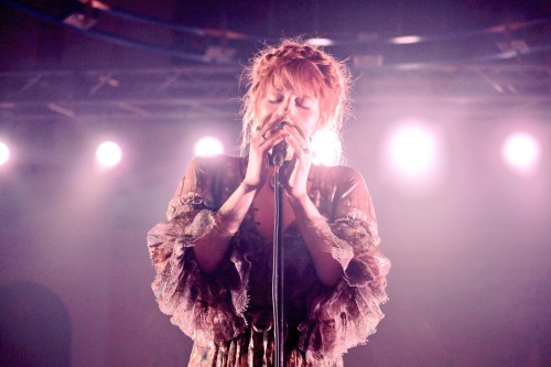 dailyflorencewelch: Florence and The Machine performs in London, 02.26.2016.